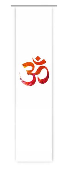 OM Motiv, modern, Wellness, Wellness Vorhang, Esoterik Gardine,